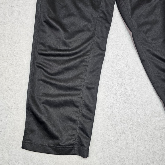 Nike Mens L Embroidered Swoosh Elastic Drawstring Pants Wide Loose Pocket Stripe - Picture 6 of 16